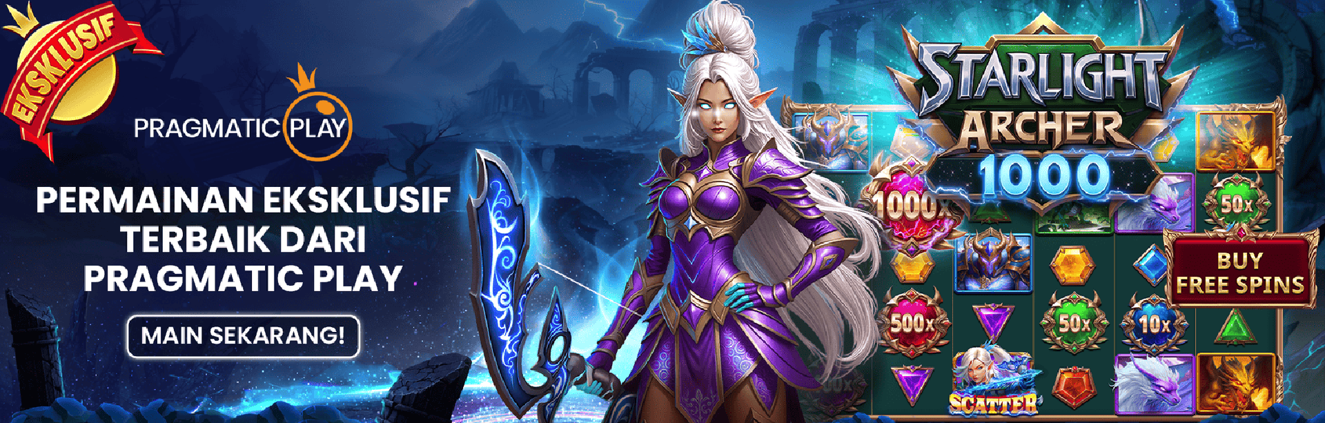 PP - STARLIGHT ARCHER 1000 GAME PROMO BANNER